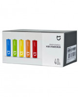 Батарейки Mijia Rainbow No.5 тип AAA 40 шт цветные