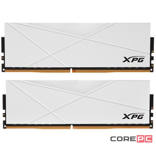 Оперативная память 16 Gb 3200 MHz ADATA XPG SPECTRIX D50 White RGB (AX4U32008G16A-DW50)