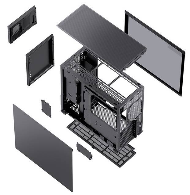Компьютерный корпус JONSBO D41 STD SC TG Black