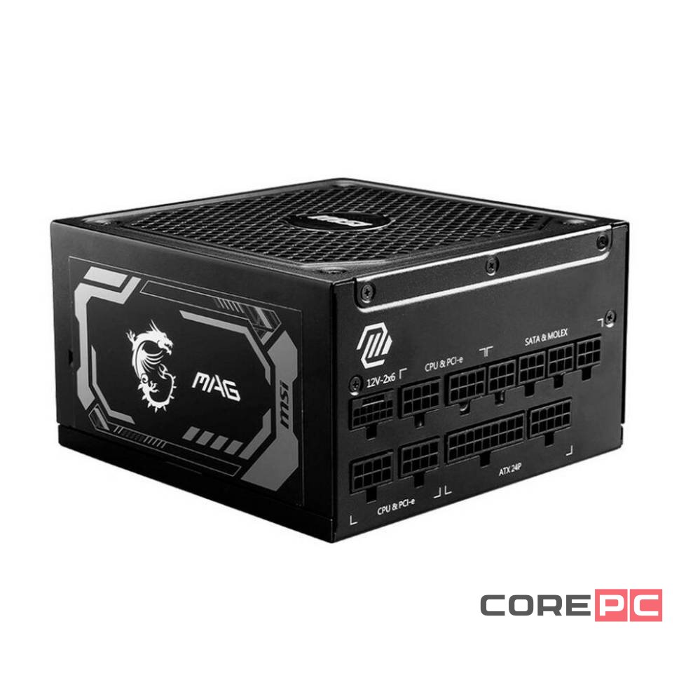 Блок питания MSI 1000W MAG A1000GL PCIE5 (306-7ZP9B11-CE0) 16 Pin (PCIe 5.0 Connector Cable Details)
