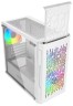 Компьютерный корпус Powercase MISTRAL Micro D3W TG ARGB PWM White (CMMDW-A3)