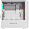 Компьютерный корпус Powercase MISTRAL Micro D3W TG ARGB PWM White (CMMDW-A3)