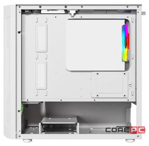 Компьютерный корпус Powercase MISTRAL Micro D3W TG ARGB PWM White (CMMDW-A3)