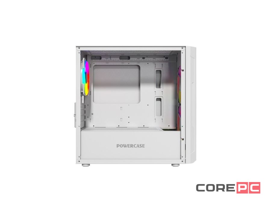 Компьютерный корпус Powercase MISTRAL Micro D3W TG ARGB PWM White (CMMDW-A3)
