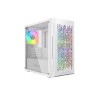 Компьютерный корпус Powercase MISTRAL Micro D3W TG ARGB PWM White (CMMDW-A3)