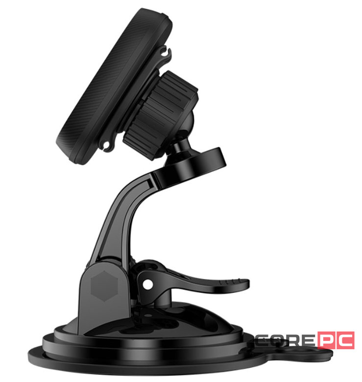 Держатель в автомобиль на торпеду Hoco CA28 магнитный черный