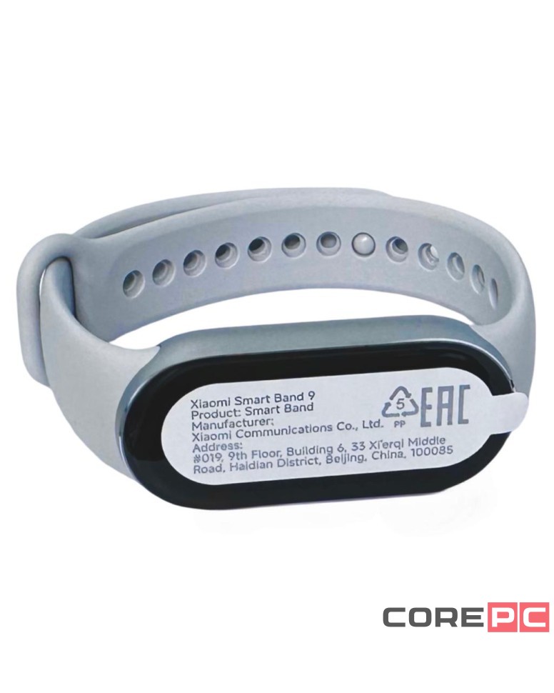 Фитнес-браслет Xiaomi Mi Band 9 серебристый глобальный версия