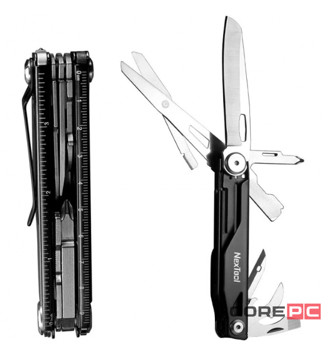 Мультитул Xiaomi NexTool Knight EDC Multifunctional Knife KT5524 NE20224 черный