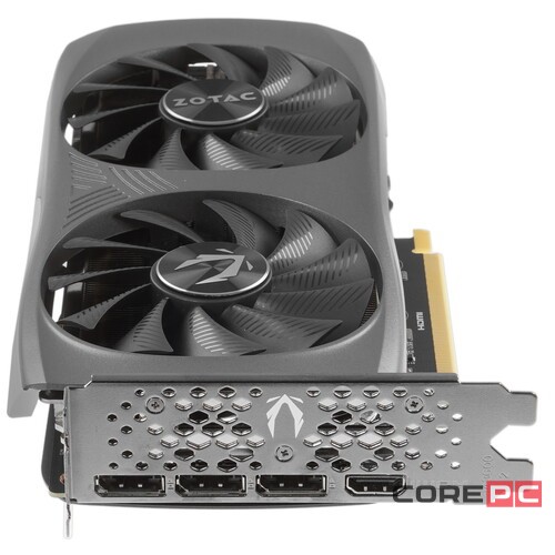 Видеокарта ZOTAC (ZT-D40720E-10M) GeForce RTX 4070 SUPER 12GB TWIN EDGE