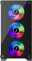 Компьютерный корпус 1STPLAYER FIREBASE X2-M LED Black (X2-M-4F1)