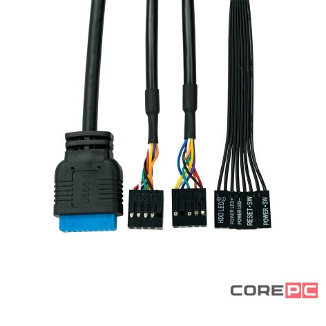 Компьютерный корпус XASTRA A407 4ARGB TG Black (A407-4FC12A)