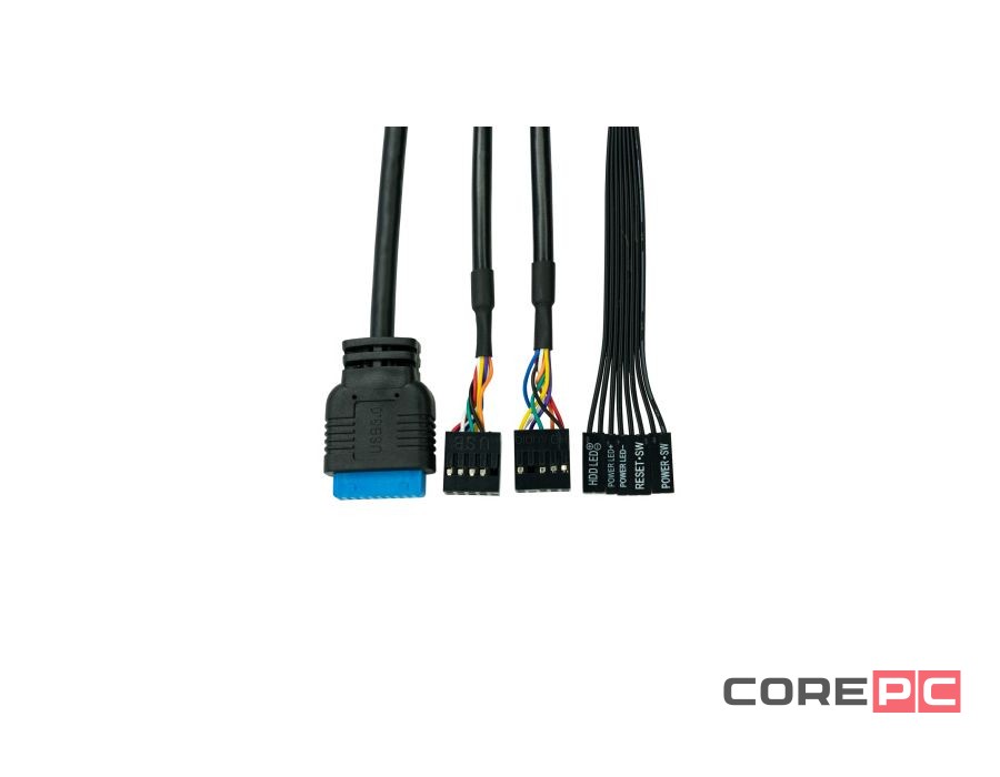 Компьютерный корпус XASTRA A407 4ARGB TG Black (A407-4FC12A)