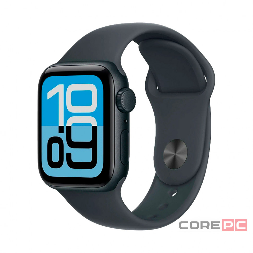 Apple Watch SE Gen 3 40mm Midnight Aluminum Case with Midnight Sport Band (S/M)