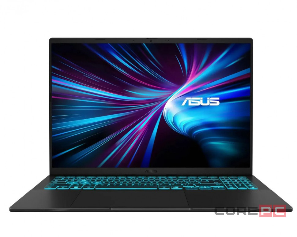 Asus VivoBook V16 V3607VM-RP058 (Black) / Core 5 210H / 16Gb / 1Tb SSD / RTX 5060 / no / 16" 1920x1200 IPS 144Гц / DOS / 1.95