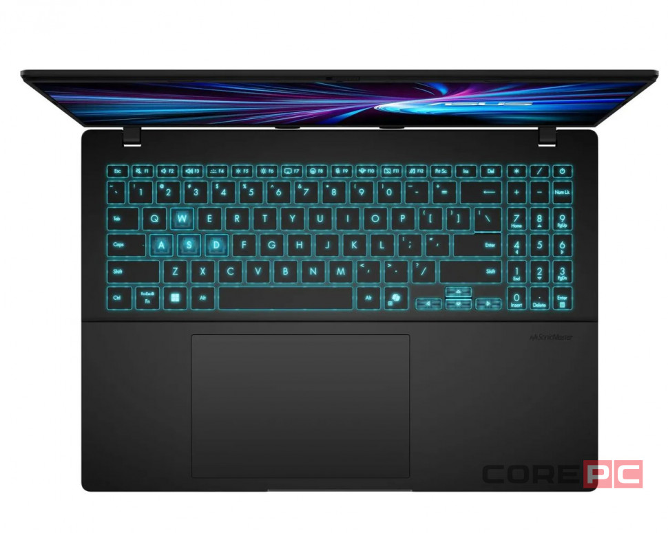 Asus VivoBook V16 V3607VM-RP058 (Black) / Core 5 210H / 16Gb / 1Tb SSD / RTX 5060 / no / 16" 1920x1200 IPS 144Гц / DOS / 1.95