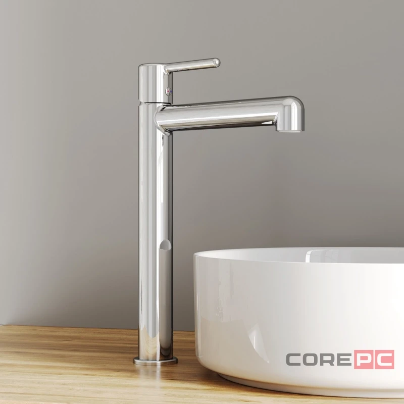 Смеситель для раковины Iddis AIGSB01i01, рычажное управление, цвет хром