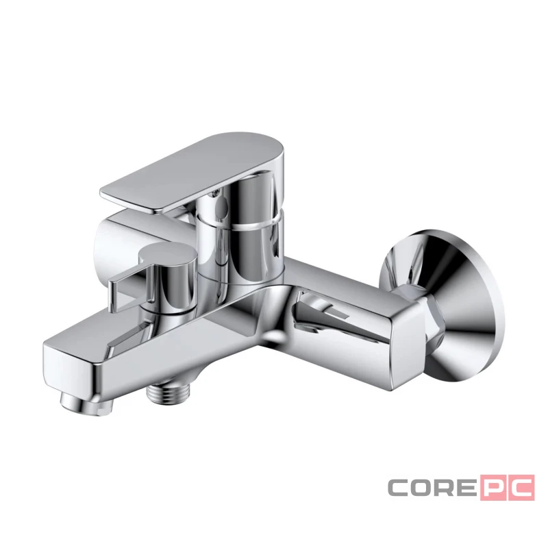 Смеситель для ванны Haiba HB60719, рычажное управление, цвет хром