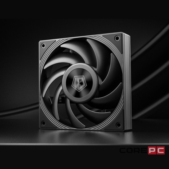 Вентилятор для корпуса ID-COOLING DF-125-K Black
