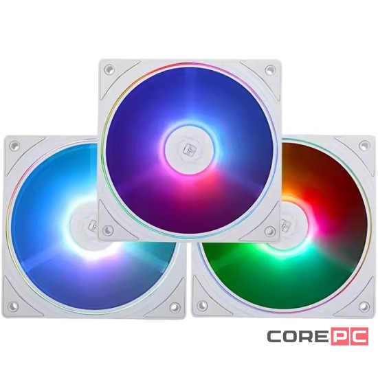 Комплект вентиляторов для корпуса Thermalright TL-S12W-S ARGB White (TRTLS12WS.3P)