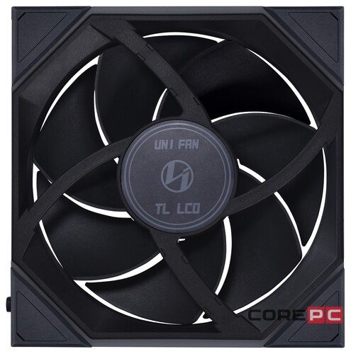 Вентилятор для корпуса Lian Li UNI FAN TL LCD 140 Reverse ARGB Black 14RTLLCD1B (G99.14RTLLCD1B.R0)