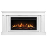 Каминокомплект: Очаг Electrolux EFP/P-4220LS, портал Olympia 42/40/36, белый