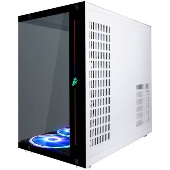 Компьютерный корпус 1STPLAYER STEAM PUNK SP8 RGB SP8-WH-6M1