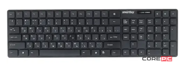 Беспроводной комплект Smartbuy ONE клавиатура +  мышь (SBC-229352AG-K) (черный)