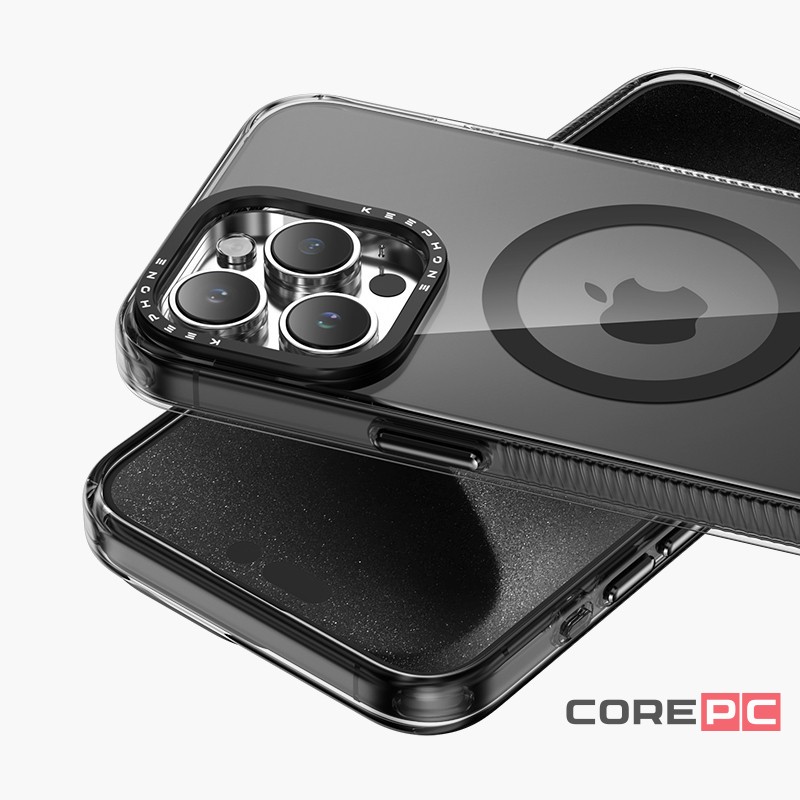 Накладка для i-Phone 15 Pro Keephone Magnet Pro MagSnap черный