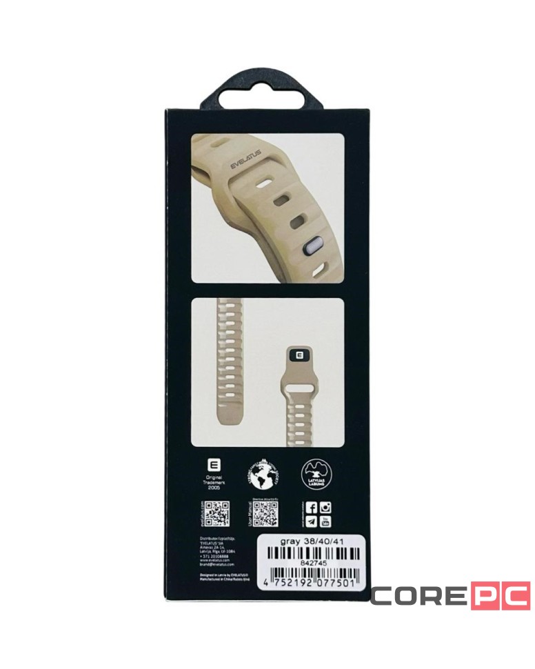 Сменный браслет Evelatus для Apple Watch 38-40-41mm бежевый
