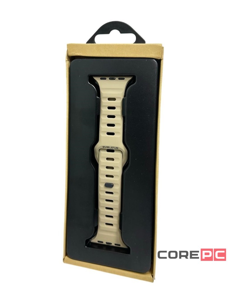 Сменный браслет Evelatus для Apple Watch 38-40-41mm бежевый