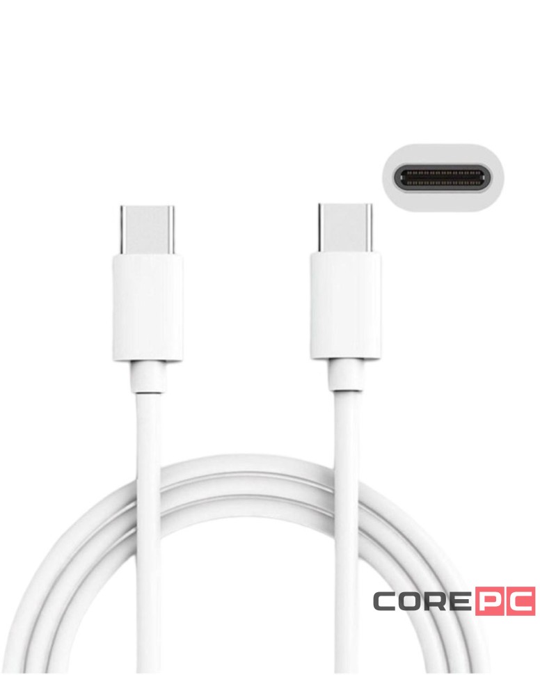 Usb Кабель-зарядка Type-C на Type-C Huawei CP43 5A 1м белый