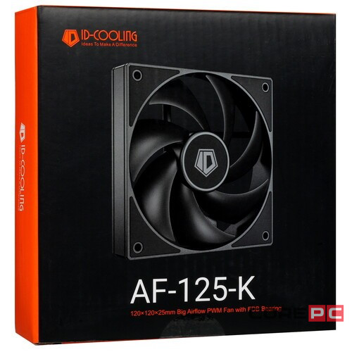 Вентилятор для корпуса ID-COOLING AF-125-K PWM