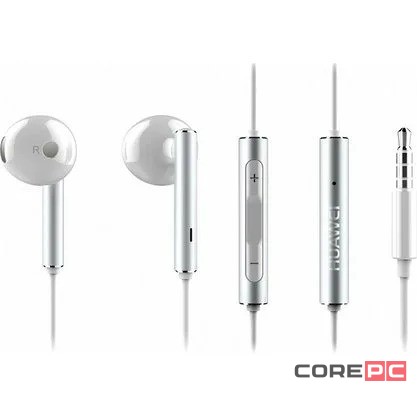 Стереонаушники Huawei AM116 с микрофоном белые