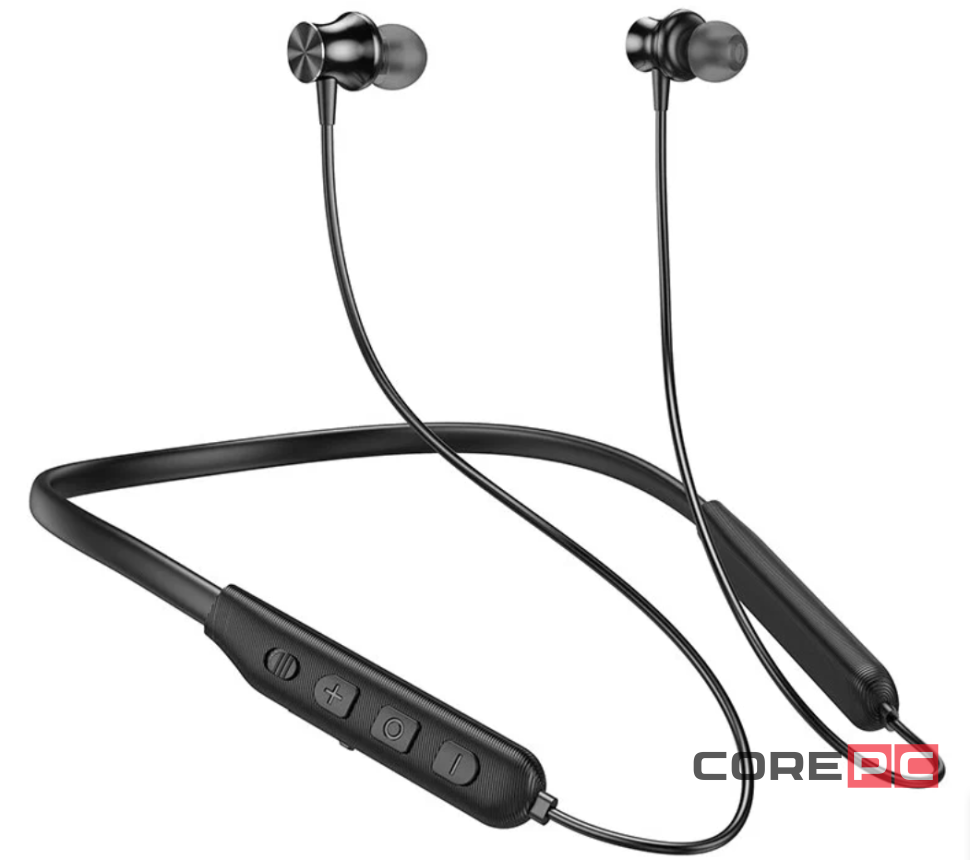 Беспроводные наушники для спорта Hoco ES64 BT5.3/30ч чёрные