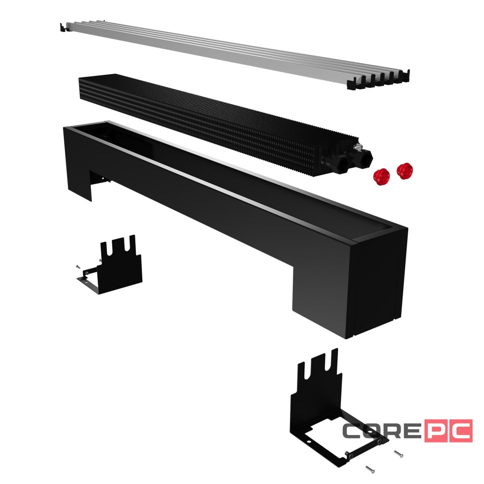 Конвектор напольный Royal Thermo STEP-130/180/2900-2-N-WT-LG-NA