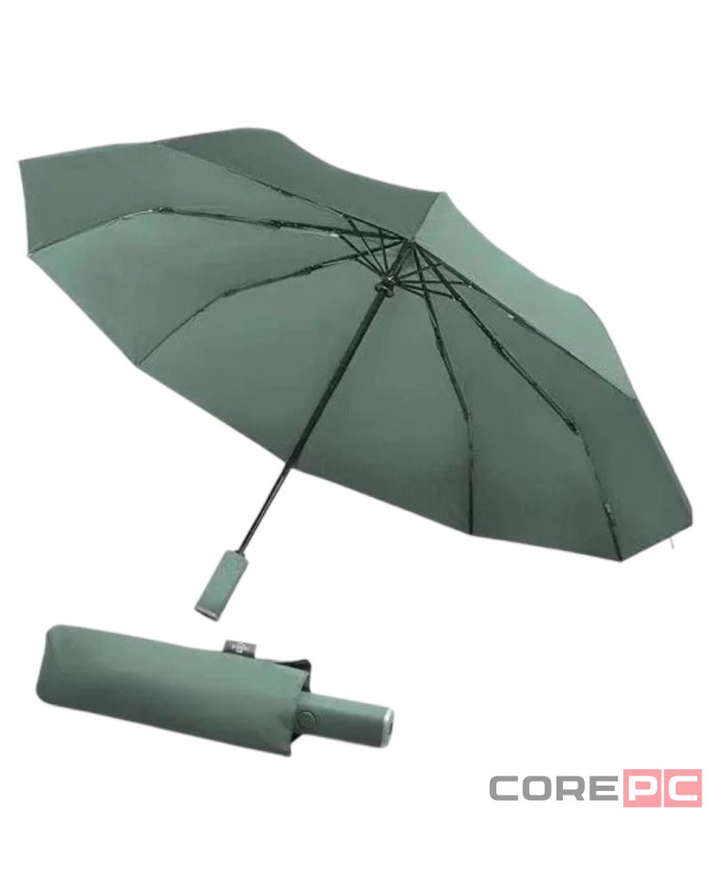 Зонт Xiaomi Zuodu Full Automatic Umbrella LED зеленый