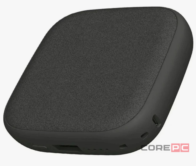 Powerbank с функцией беспроводной зарядки Solove Power Bank W5 10000mAh черный