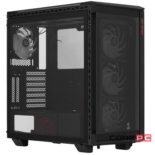 Компьютерный корпус ADATA XPG BATTLECRUISER TG ARGB Black BATTLECRUISER-BKCWW