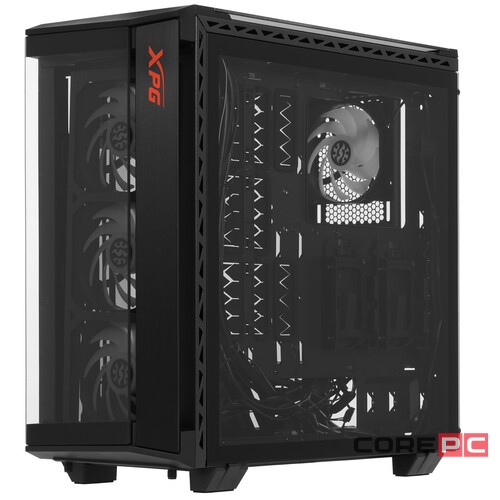 Компьютерный корпус ADATA XPG BATTLECRUISER TG ARGB Black BATTLECRUISER-BKCWW