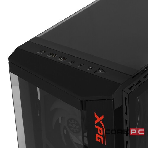 Компьютерный корпус ADATA XPG BATTLECRUISER TG ARGB Black BATTLECRUISER-BKCWW
