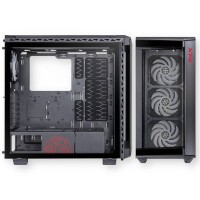 Компьютерный корпус ADATA XPG BATTLECRUISER TG ARGB Black BATTLECRUISER-BKCWW
