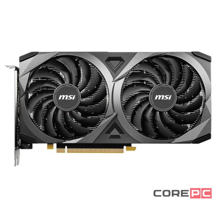 Видеокарта MSI (RTX 3060 VENTUS 2X 12G) GeForce RTX 3060 12GB VENTUS 2X