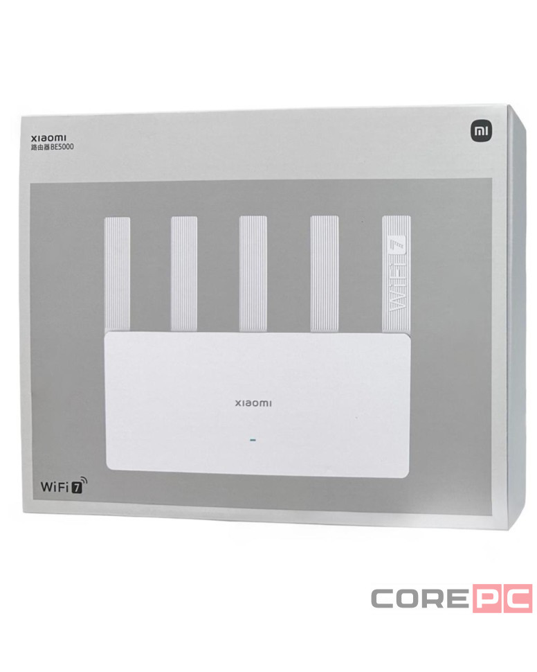 Wi-Fi роутер Xiaomi Router BE5000 белый