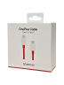 Кабель-зарядка Type-C на Type-C OnePlus 8A 1м (DL149) красный