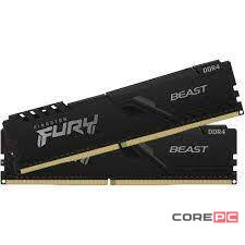 Оперативная память 16 Gb 3733 MHz Kingston FURY Beast Black (KF437C19BBK2/16)