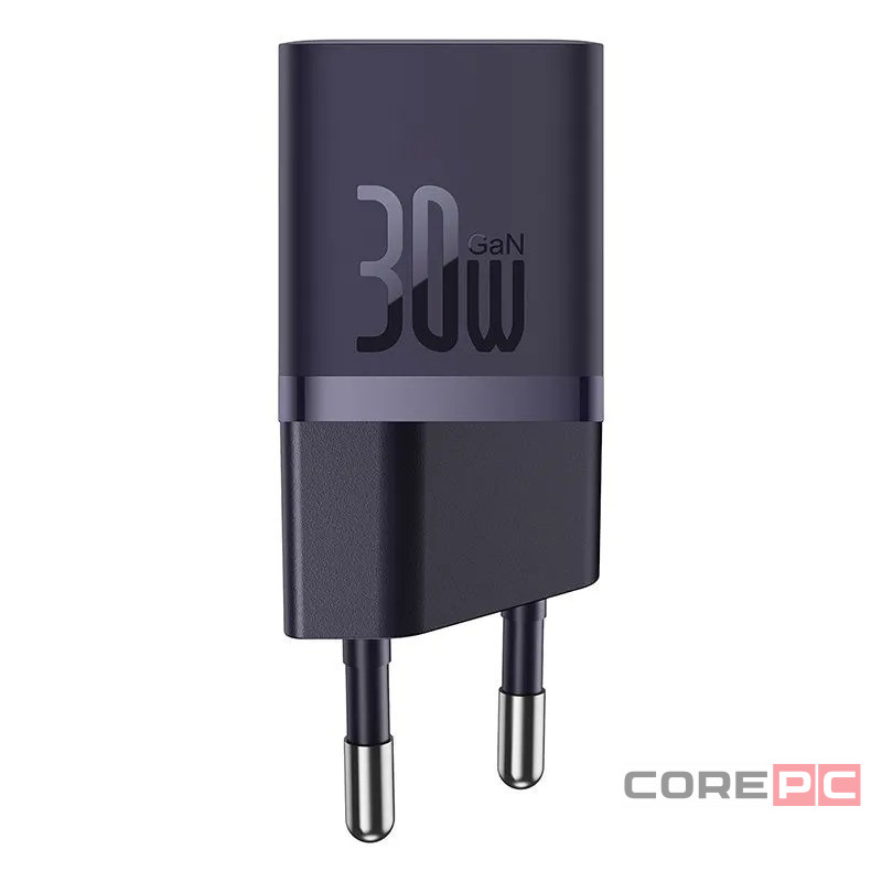 Сетевое зар. устр. Baseus GaN5 Fast Charger (mini) 1C 30W CCGN070705 фиолетовое