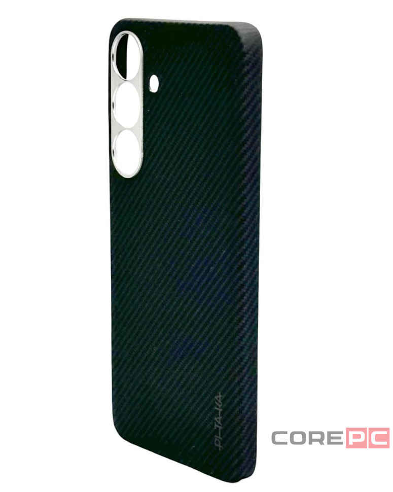 Накладка для Samsung Galaxy S25+ Pitaka Ultra Slim Case черно-серая