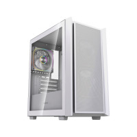 Компьютерный корпус Powercase Mistral SM03 TG ARGB White (CMMSM03W-A3)