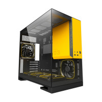 Компьютерный корпус Geometric Future Model 3 TG Black/Yellow with ARGB fans (1AM3NZBY00110)