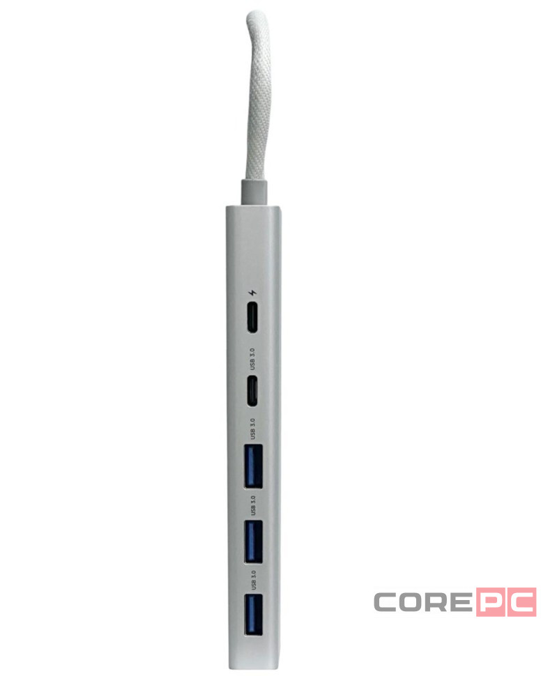 USB-C хаб Xiaomi Usb-A/Type-C 10 в 1 (XMTIO01YM) серебристый